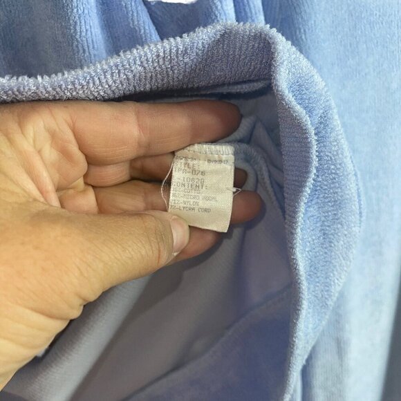 Tail 2 Vintage Womens Track Suit Size M Blue Elastic Waist Pockets Full Zip USA - Picture 10 of 10